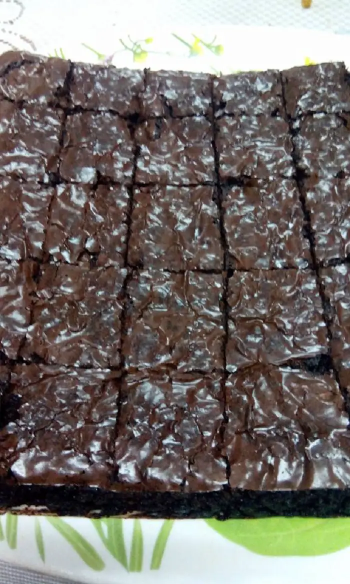 Resepi biskut brownies kedut sukatan cawan