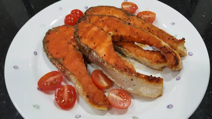 salmon grill
