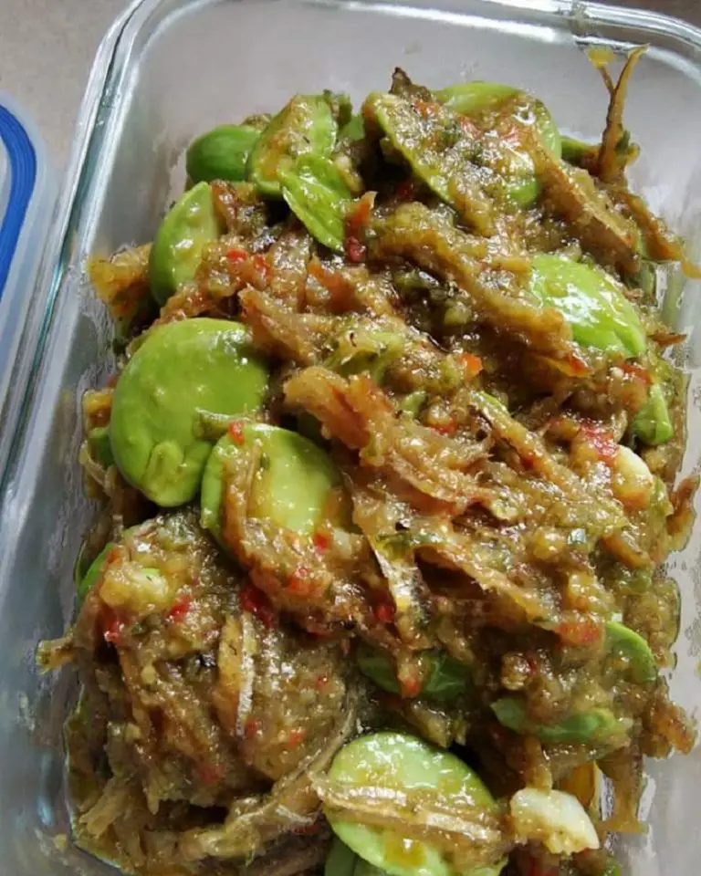 Resepi Sambal Tempoyak Goreng Petai Ikan Bilis (Senang dan sedap