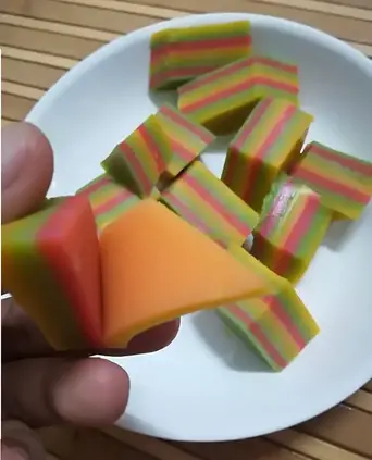 Resepi Kuih Lapis Pelangi Kukus Pawtaste Com