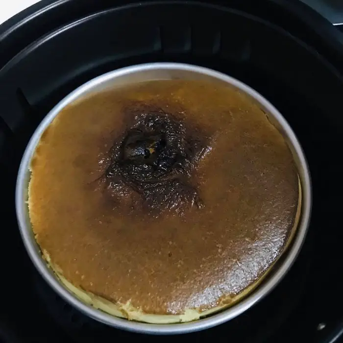 burnt cheesecake