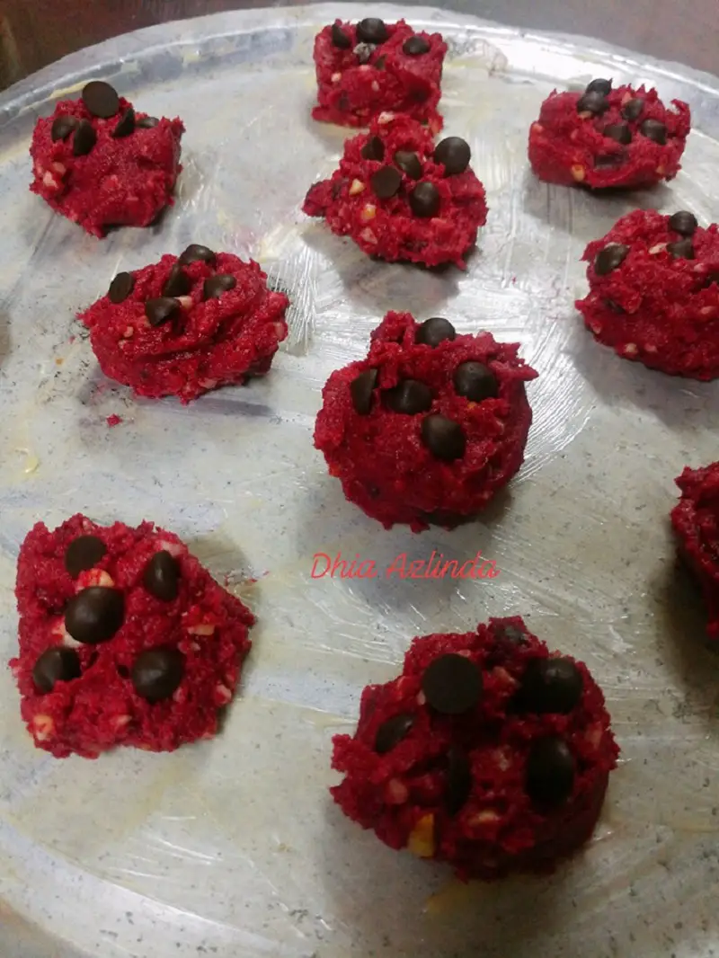 Resepi Biskut Red Velvet (Resepi Kudap Kudapan!) - Bidadari.My