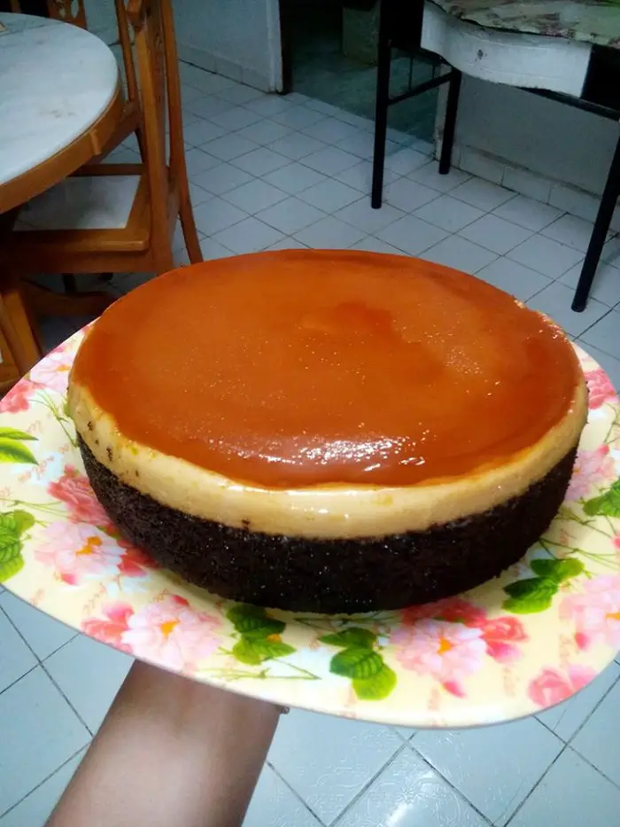 Resepi kek Coklat Karamel