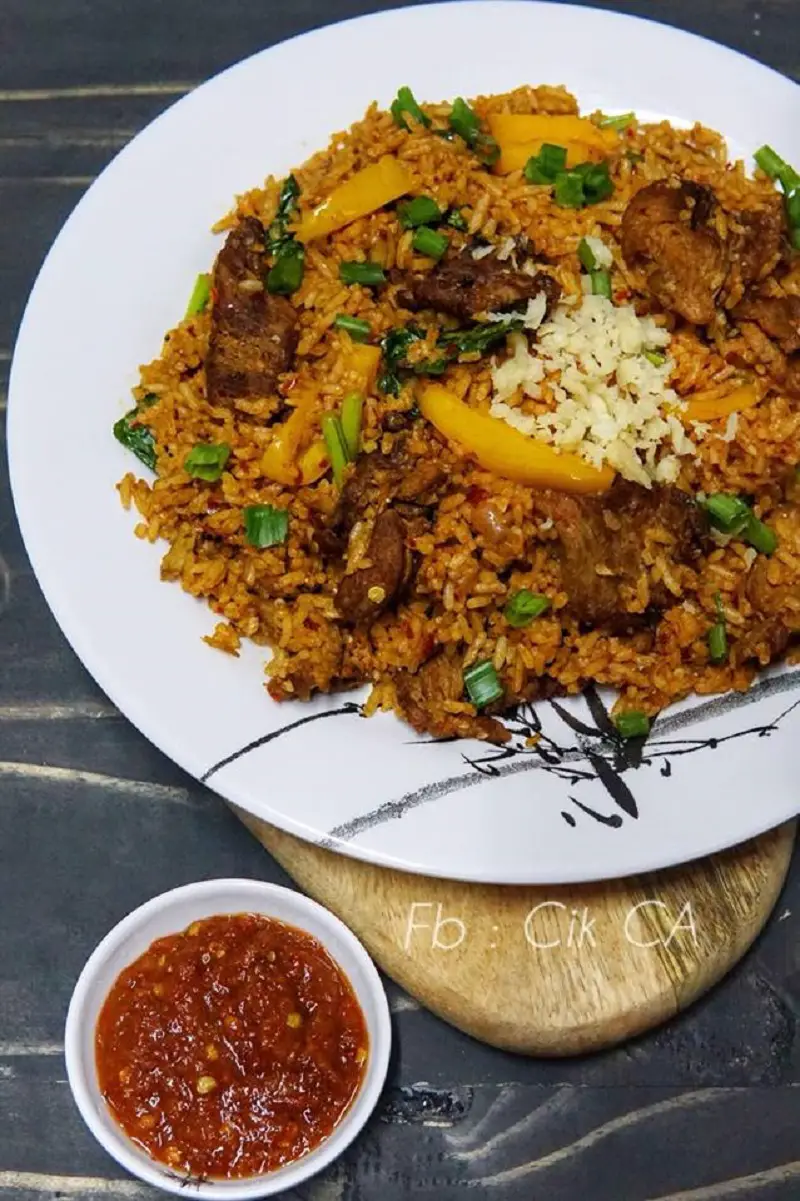 Resepi Nasi Goreng Daging (Mudah Style) - Bidadari.My